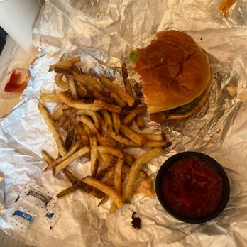 That Burger Joint - Bacon Burger and fries - Burgers Near Me - Bloomington, Illinois