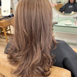 Hair color layers and blow out.