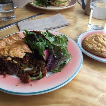 Dough Mama - Brisket pot pie and cherry hand pie! - Bakeries Near Me - Columbus, Ohio