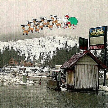 Lee's Summit Deli & Grocery - a santa sleigh in the sky - Grocery Near Me - Snoqualmie Pass, Washington Lee's Summit Deli & Grocery - a santa sleigh in the sky - Grocery Near Me - Snoqualmie Pass, Washington