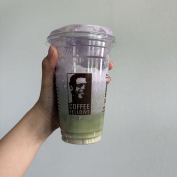 Coffee Fellows - Ube matcha - Coffee & Tea Near Me - Katy, Texas