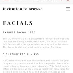 Express facial is $95 but $80 for men even though it's the same thing Express facial is $95 but $80 for men even though it's the same thing