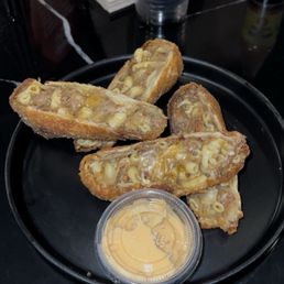 Oxtail and Mac Egg Rolls