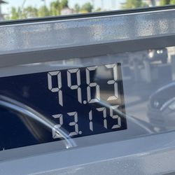 With Albertsons points discount. Full tank of premium.