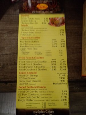 Menu photo 1 7Spice Houston, TX Menu photo 1 7Spice Houston, TX