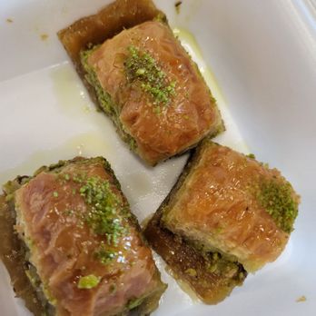 Levant Mediterranean Grill - Pistachio baklava - Mediterranean Near Me - Pensacola, Florida Levant Mediterranean Grill - Pistachio baklava - Mediterranean Near Me - Pensacola, Florida