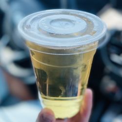 Bon Beans Coffee - This is a completely different cup than last time it's much smaller & NO ICE for the same price $6 No Bueno. Will never return.