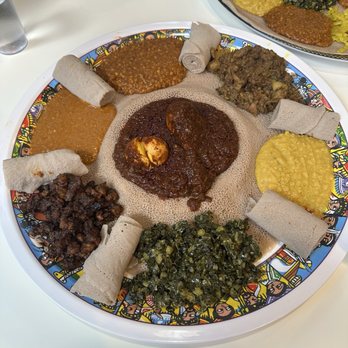 Gursha Ethiopian Cuisine - Combination platter - Ethiopian Near Me - Washington, DC, District of Columbia Gursha Ethiopian Cuisine - Combination platter - Ethiopian Near Me - Washington, DC, District of Columbia