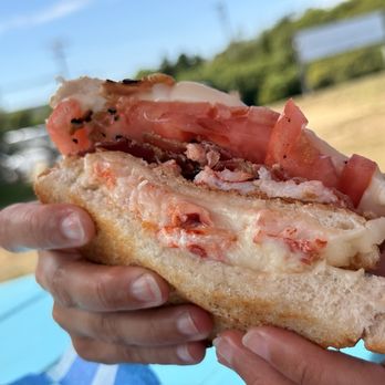Southeast Light Delights - Lobster grilled cheese - American Near Me - Block Island, Rhode Island Southeast Light Delights - Lobster grilled cheese - American Near Me - Block Island, Rhode Island