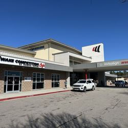 Wake Competition Center - Front/entrance of Invisalign Arena and campus cafe at the competition center. (posted March 2026)