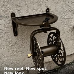 Garden Hose Reel Installation