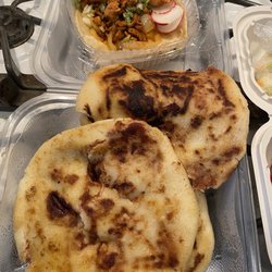Guanacos Melting Pot - Bean and cheese pupusas