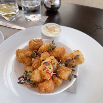 Skyhigh - Calamari with yuzu sauce. - Bars Near Me - Philadelphia, Pennsylvania