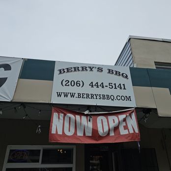 Berry's BBQ - the sign for berry's bbq - Barbeque Near Me - Burien, Washington Berry's BBQ - the sign for berry's bbq - Barbeque Near Me - Burien, Washington