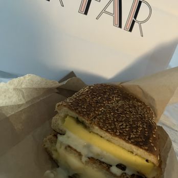 K'Far Cafe - Jerusalem bagel with egg and cheese - Cafes Near Me - Philadelphia, Pennsylvania K'Far Cafe - Jerusalem bagel with egg and cheese - Cafes Near Me - Philadelphia, Pennsylvania