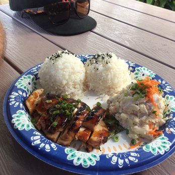 Sleeping Giant Grill - Chicken teriyaki plate - Seafood Near Me - Kapaa, Hawaii