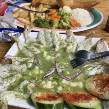 Las Islas Marias - Aguachiles verdes  And fried tilapia - Seafood Near Me - San Antonio, Texas