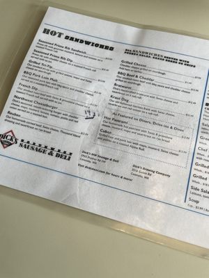 Menu photo 4 Dick's Brewing NW Sausage & Deli Centralia, WA Menu photo 4 Dick's Brewing NW Sausage & Deli Centralia, WA