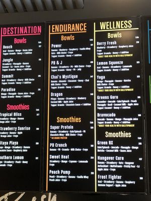 Menu photo 3 Rush Bowls Berkeley, CA