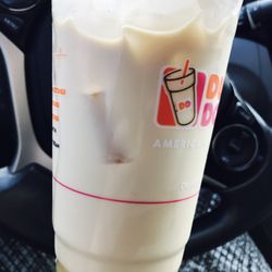 Dunkin' - is there even coffee in here or is it just cream and syrup?