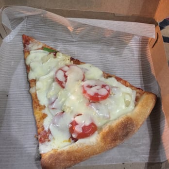 Fellini's Pizza - Veggie slice. No olives. Add pineapple and pepperoni. - Pizza Near Me - Atlanta, Georgia