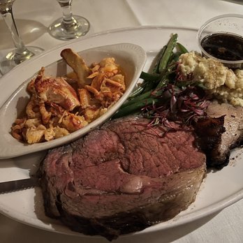 The Brae Loch Inn - Lazy Man 's Surf & Turf (with prime rib) - American Near Me - Cazenovia, New York
