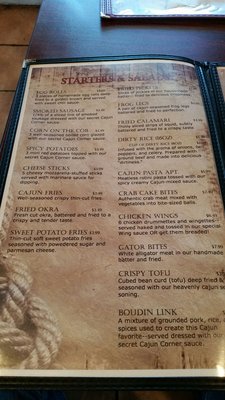 Menu photo 8 Cajun Corner Pantego, TX