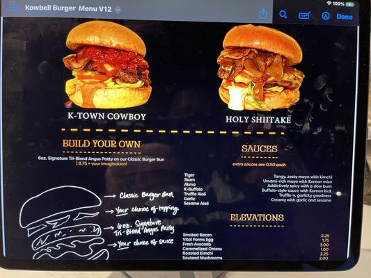 Menu photo 2 Kowbell Burger Katy, TX Menu photo 2 Kowbell Burger Katy, TX