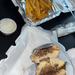 Dr Food - Cheese fries  Philly Cheesesteak