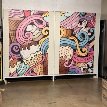 Double Rainbow Cafe - Cute artwork - Ice Cream & Frozen Yogurt Near Me - San Rafael, California Double Rainbow Cafe - Cute artwork - Ice Cream & Frozen Yogurt Near Me - San Rafael, California