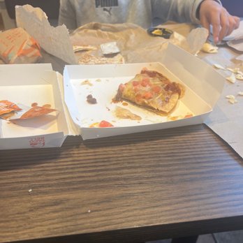 Taco Bell - Vegi Mexican Pizza  Chicken Quesadilla - Fast Food Near Me - Clovis, California