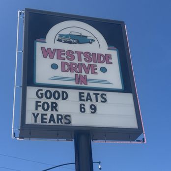 Westside Drive In - Sign - American Near Me - Boise, Idaho