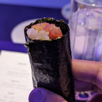 MSSM - a hand holding a piece of sushi - Japanese Near Me - Toronto, Ontario MSSM - a hand holding a piece of sushi - Japanese Near Me - Toronto, Ontario