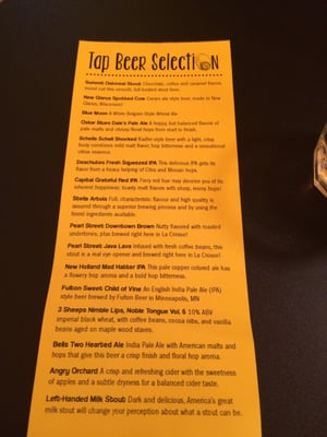 Menu photo 7 The Breakfast Club and Pub La Crosse, WI