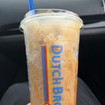 Dutch Bros Coffee - Sugar free golden eagle blended - Juice Bars & Smoothies Near Me - Redlands, California