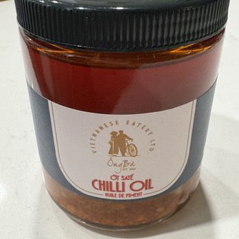 Ong Ba - Chili Oil-take out - Vietnamese Near Me - Vancouver, British Columbia