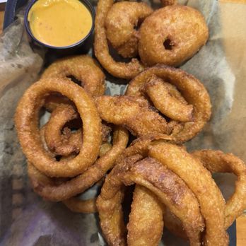 Sharky's Wings & Raw Bar - Onion rings - Chicken Wings Near Me - Clifton, New Jersey Sharky's Wings & Raw Bar - Onion rings - Chicken Wings Near Me - Clifton, New Jersey
