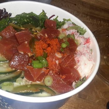 Uncle Sharkii Poke Bar - #4 Spicy Tuna - Poke Near Me - Long Beach, California Uncle Sharkii Poke Bar - #4 Spicy Tuna - Poke Near Me - Long Beach, California