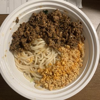 Reren Lamen & Bar - Dan Dan Noodles (minus the bok choy and tea egg) - Ramen Near Me - Washington, DC, District of Columbia