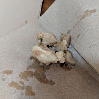 Happy + Hale - Fatty pieces of chicken (gross) - Salad Near Me - Durham, North Carolina Happy + Hale - Fatty pieces of chicken (gross) - Salad Near Me - Durham, North Carolina