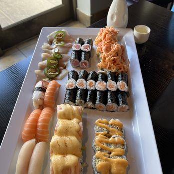 Sushi Kingdom - Sushi and nigiri (various) with the included hot sake - Sushi Bars Near Me - High Point, North Carolina Sushi Kingdom - Sushi and nigiri (various) with the included hot sake - Sushi Bars Near Me - High Point, North Carolina