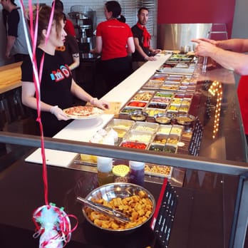 MOD Pizza - Pizza assembly line - Pizza Near Me - Spokane, Washington MOD Pizza - Pizza assembly line - Pizza Near Me - Spokane, Washington