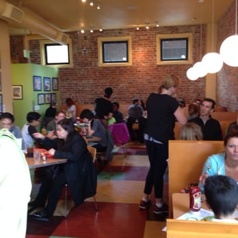 Geraldine's Counter - Here is a peek at the dining room. Very modern blended with a retro vibe. - American Near Me - Seattle, Washington Geraldine's Counter - Here is a peek at the dining room. Very modern blended with a retro vibe. - American Near Me - Seattle, Washington