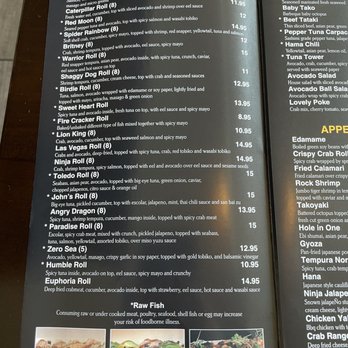 Iekei - Menu - Sushi Bars Near Me - Humble, Texas