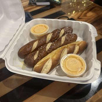 Mac's Pizza Shack - Baravian pretzels - Pizza Near Me - Macedon, New York
