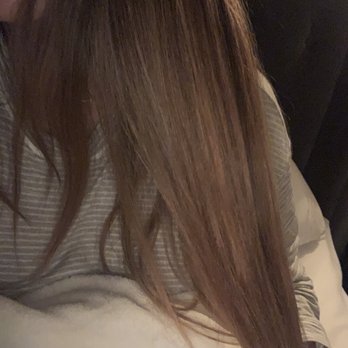 Hazel & Harley Salon - Still very hard to tell but you can see the pinkish tones. I washed it 4 times and it still didn't come out - Hair Salons Near Me - Denver, Colorado Hazel & Harley Salon - Still very hard to tell but you can see the pinkish tones. I washed it 4 times and it still didn't come out - Hair Salons Near Me - Denver, Colorado