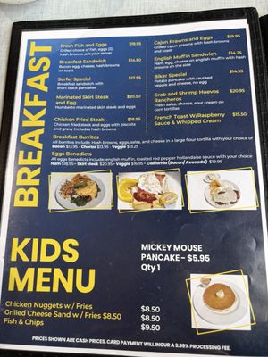Menu photo 4 Moss Landing Cafe Moss Landing, CA