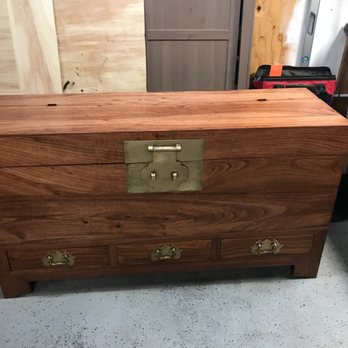 Marina's Crafts - Newly refinished Wooden chest - Refinishing Services Near Me - Plumas Lake, California Marina's Crafts - Newly refinished Wooden chest - Refinishing Services Near Me - Plumas Lake, California