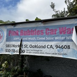 Pink Bubbles Car Wash
