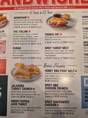 Menu photo 2 McAlister's Deli Columbia, SC Menu photo 2 McAlister's Deli Columbia, SC